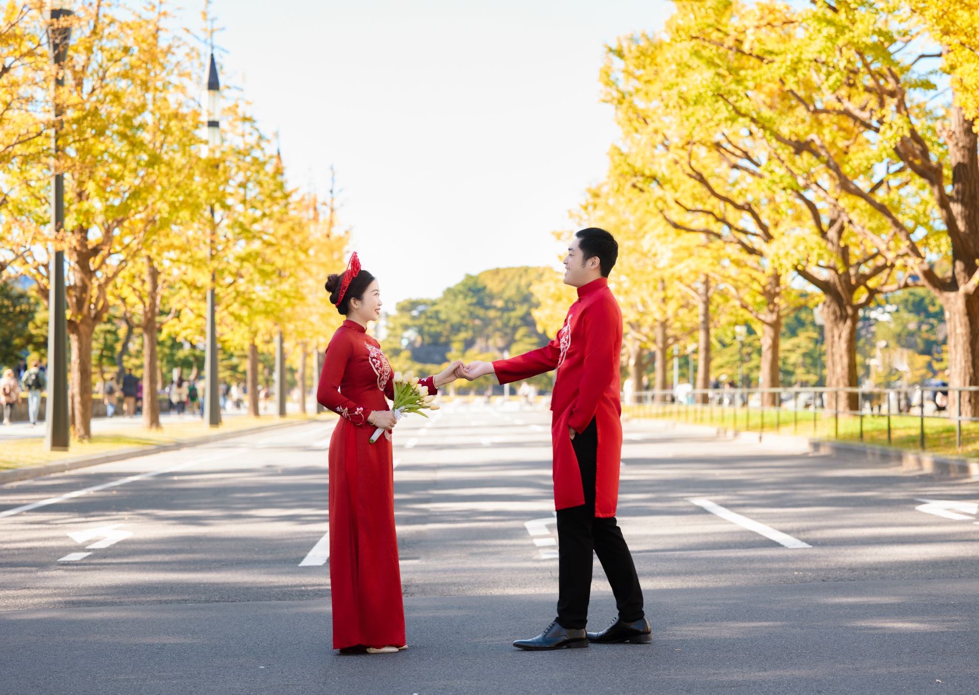 UNMEI Studio Tokyo – 東京の銀杏並木 の撮影写真