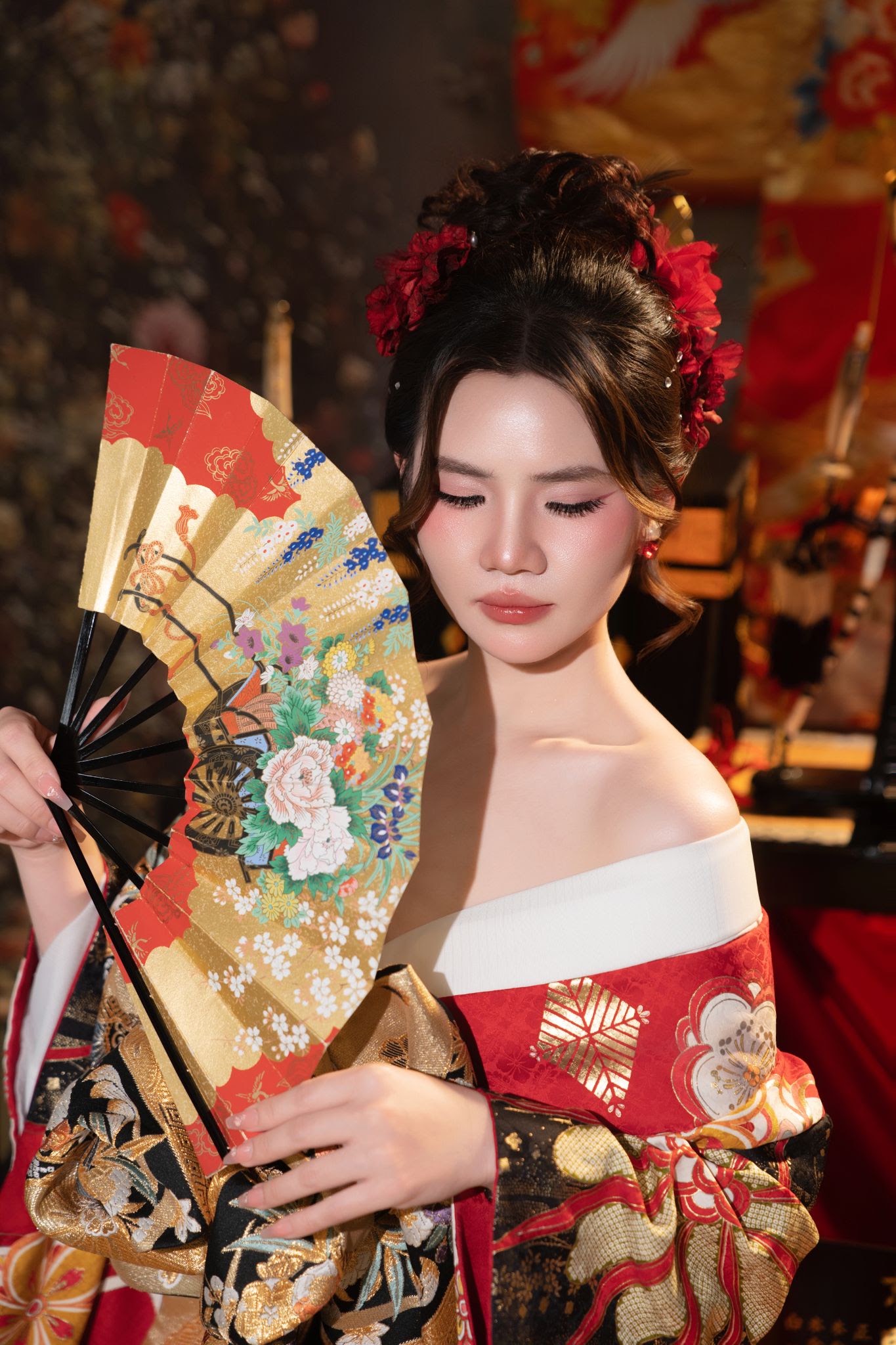 UNMEI Studio Tokyo – 花魁 美と刃 の撮影写真