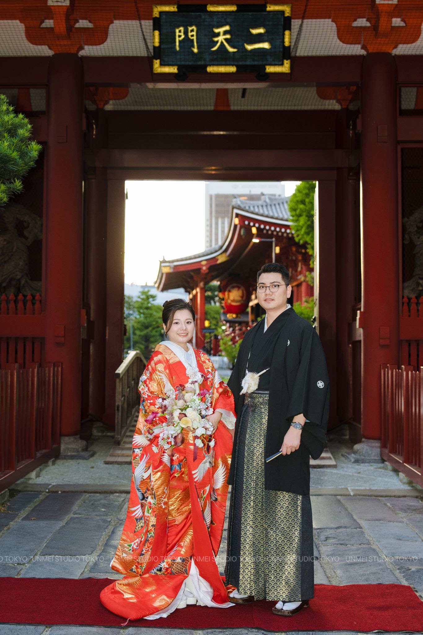 UNMEI Studio Tokyo – 赤打掛 の撮影写真