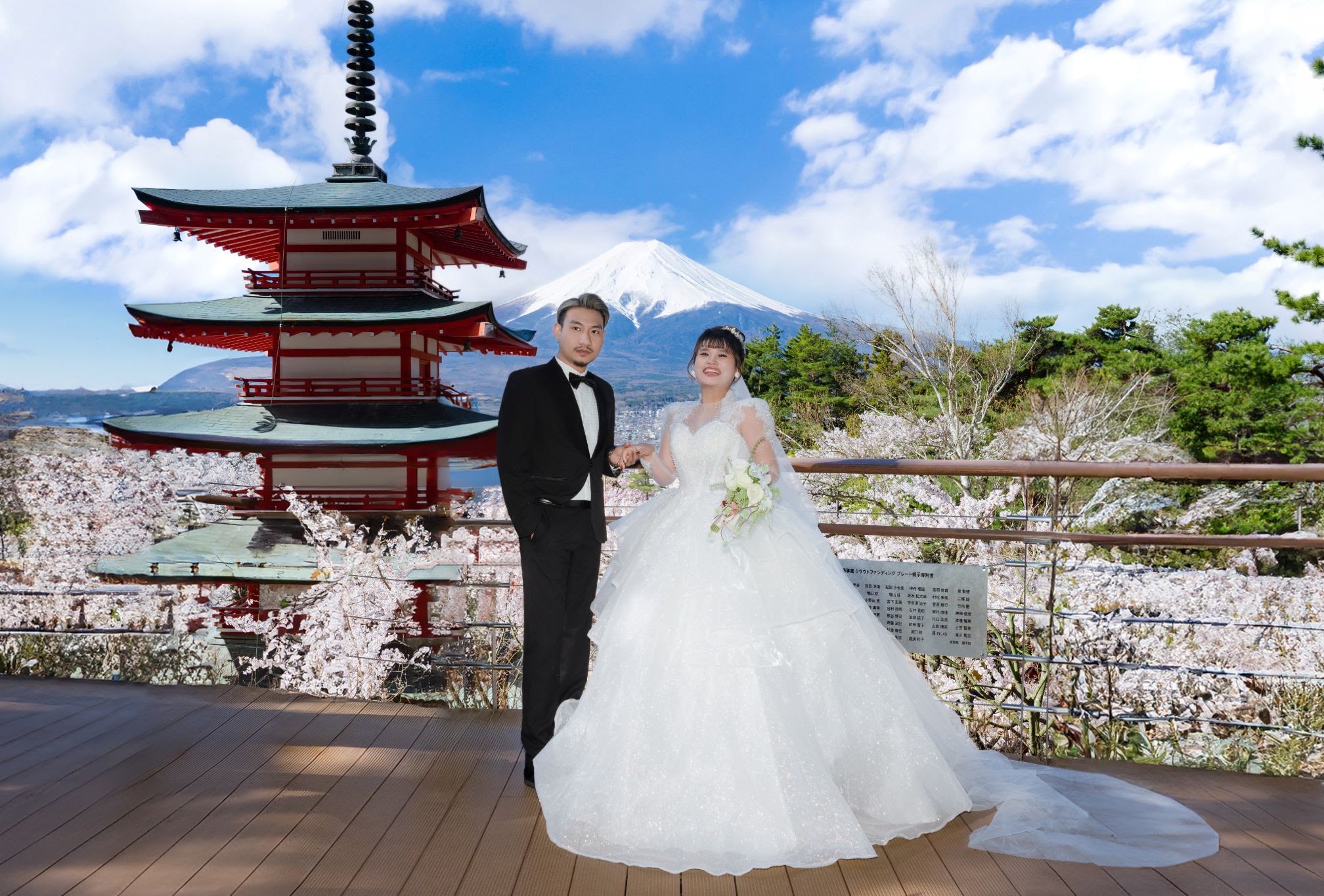 UNMEI Studio Tokyo – 富士山の桜 の撮影写真