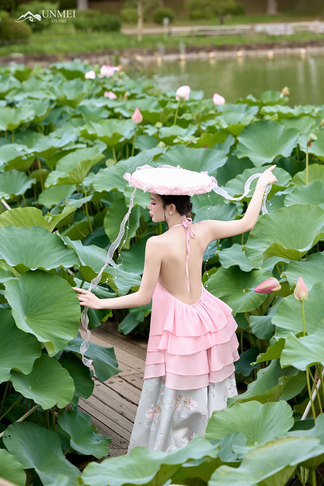 UNMEI Studio Tokyo – ピンクの蓮のイェム の撮影写真