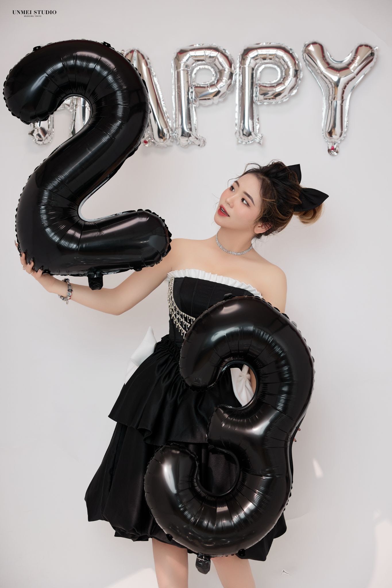 UNMEI Studio Tokyo – 黒ドレス の撮影写真