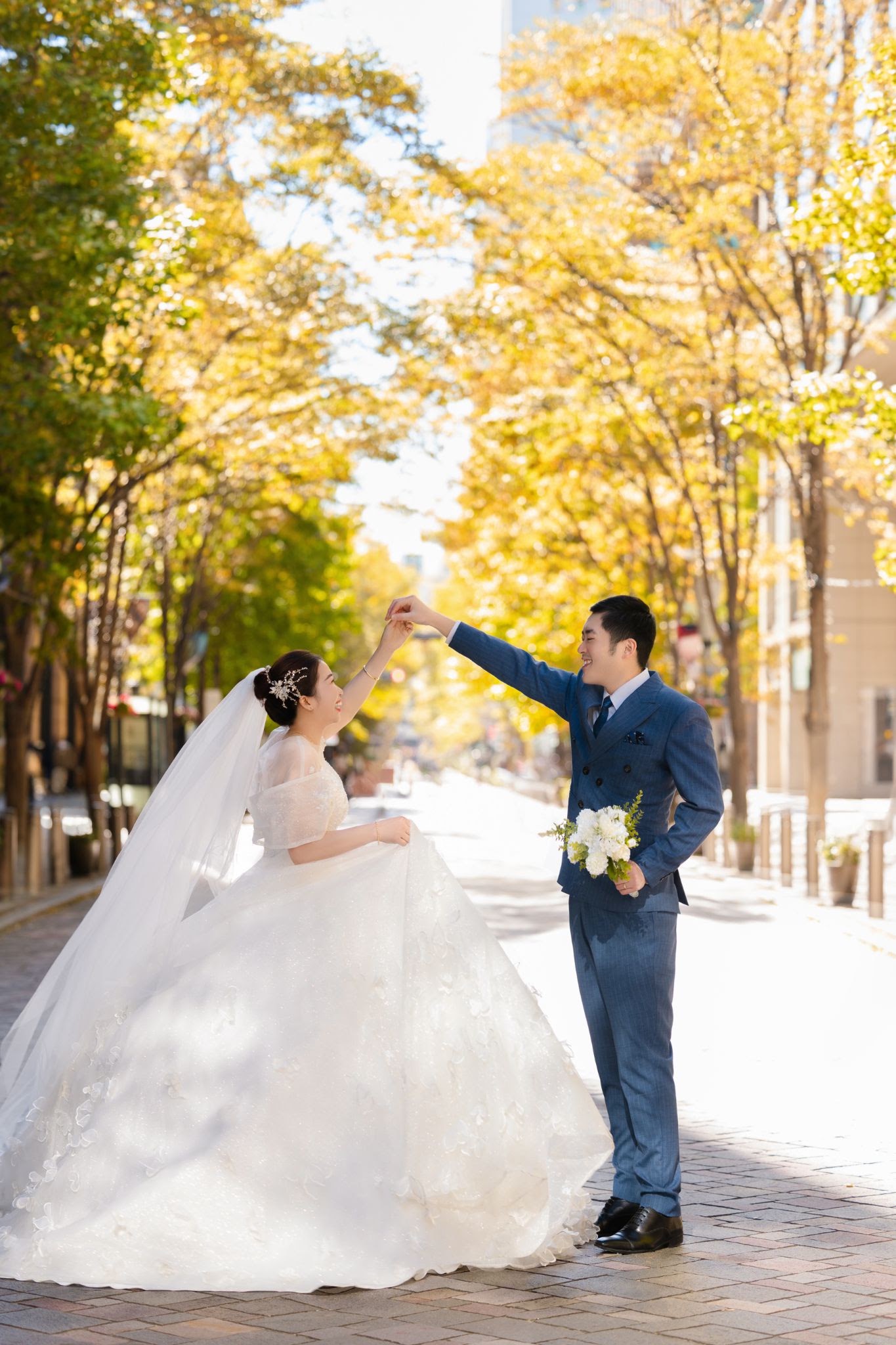 UNMEI Studio Tokyo – 東京の銀杏並木 の撮影写真