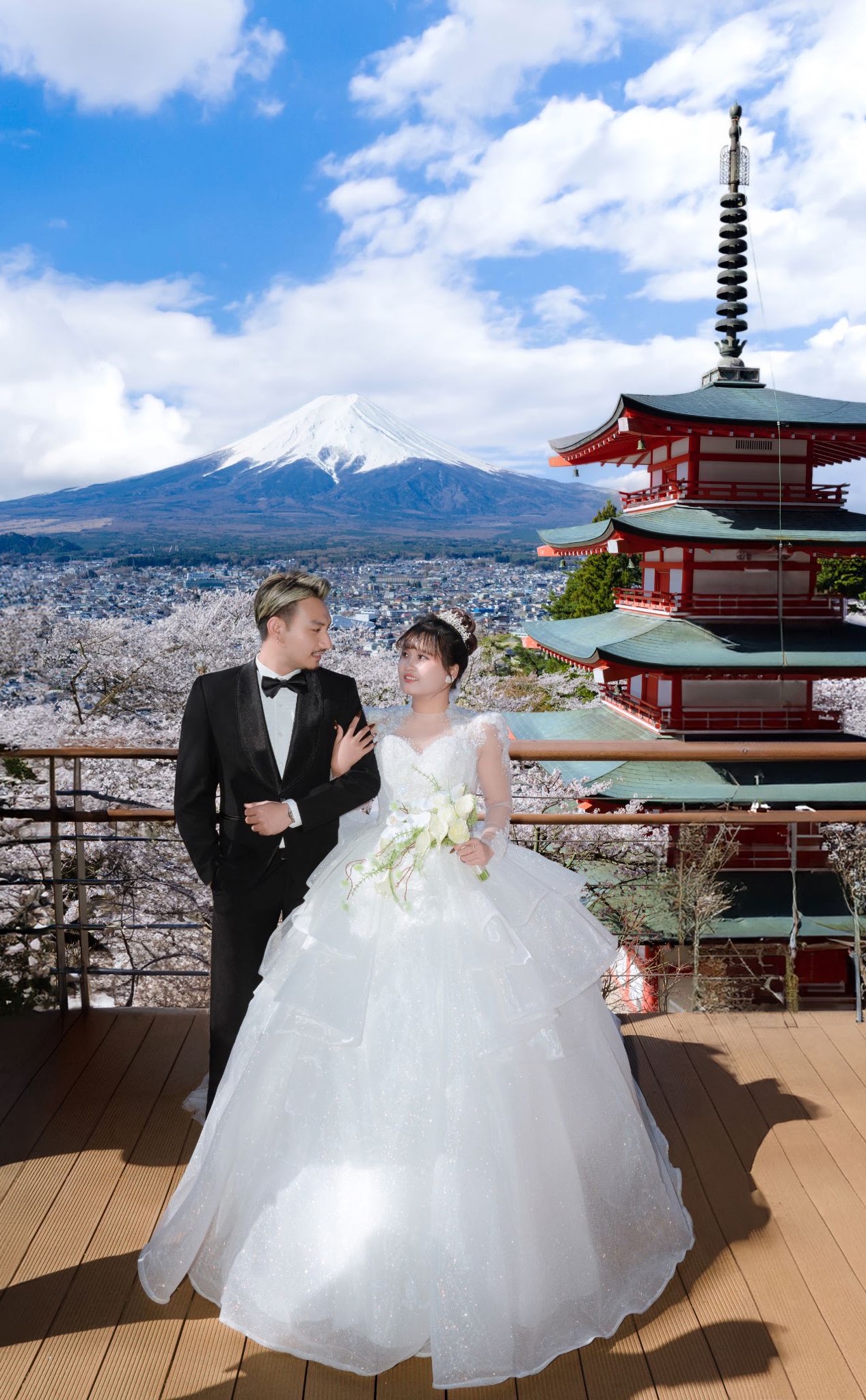 UNMEI Studio Tokyo – 富士山の桜 の撮影写真