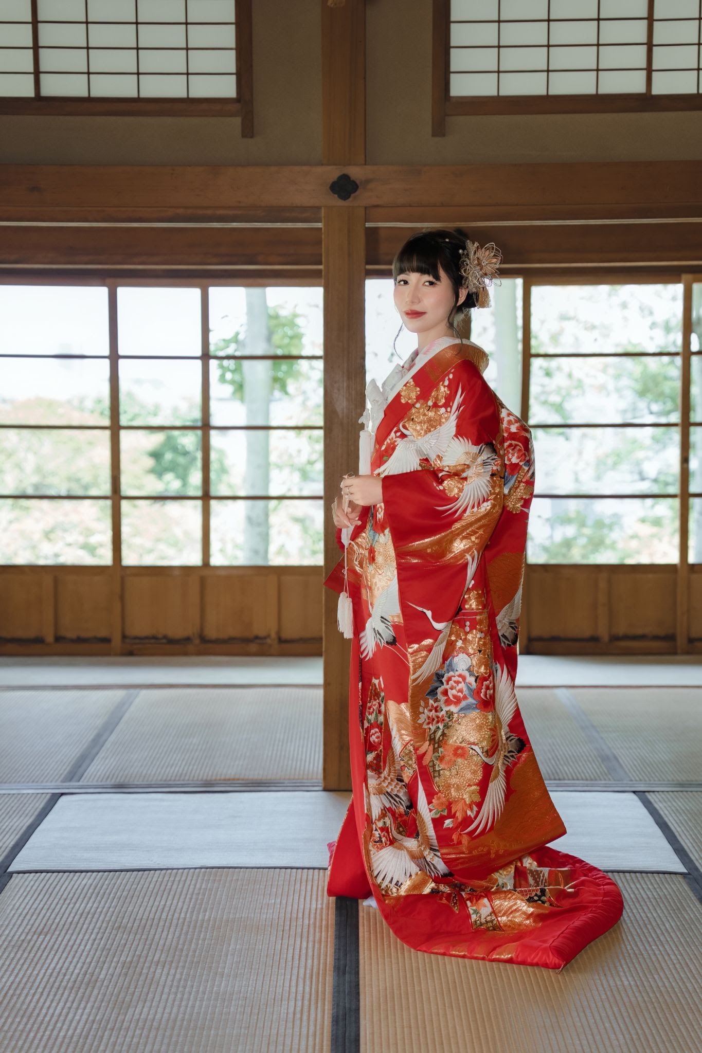 UNMEI Studio Tokyo – 松田の桜と打掛 の撮影写真