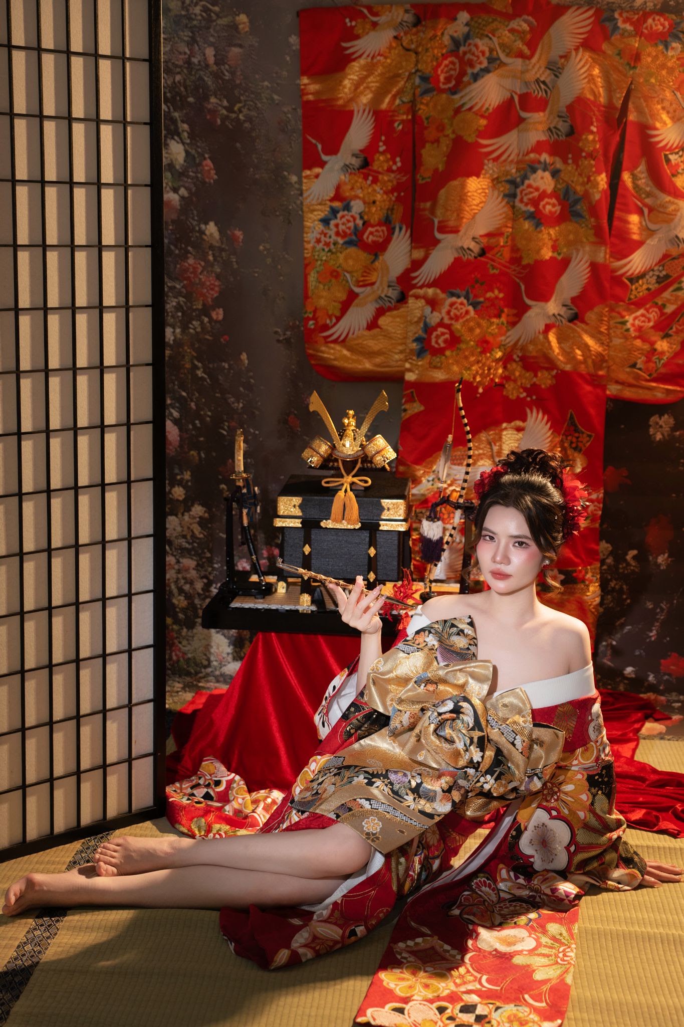UNMEI Studio Tokyo – 花魁 美と刃 の撮影写真
