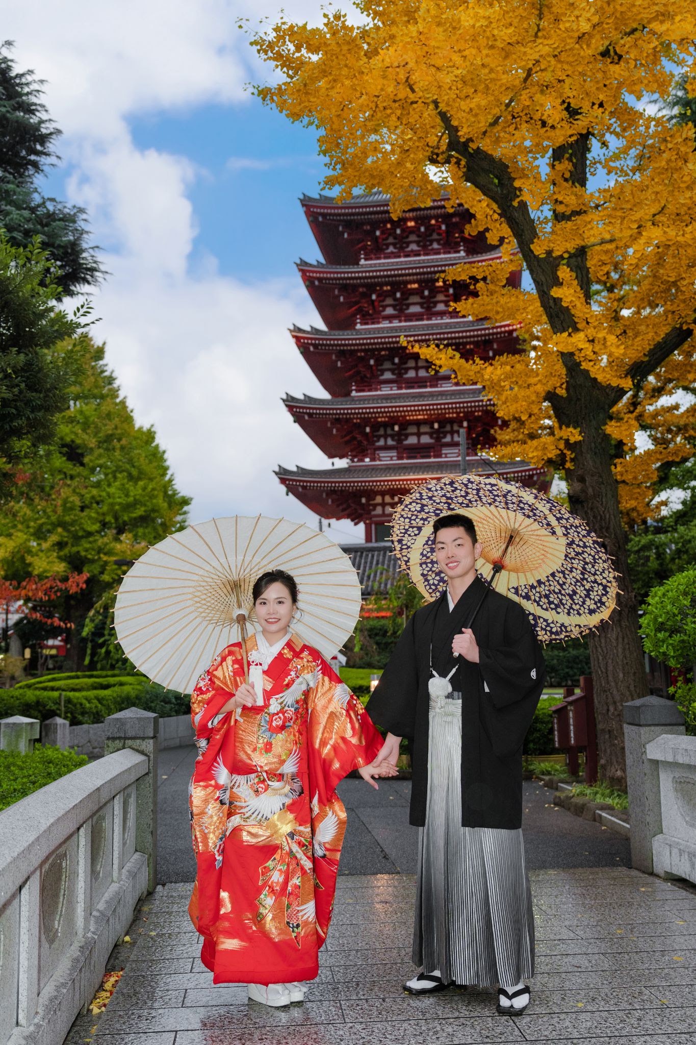 UNMEI Studio Tokyo – 川辺の打掛 の撮影写真