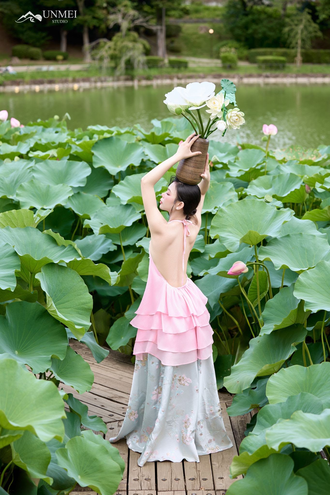 UNMEI Studio Tokyo – ピンクの蓮のイェム の撮影写真