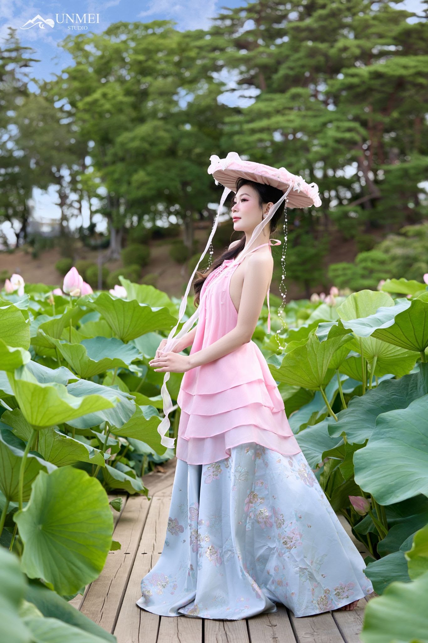 UNMEI Studio Tokyo – ピンクの蓮のイェム の撮影写真