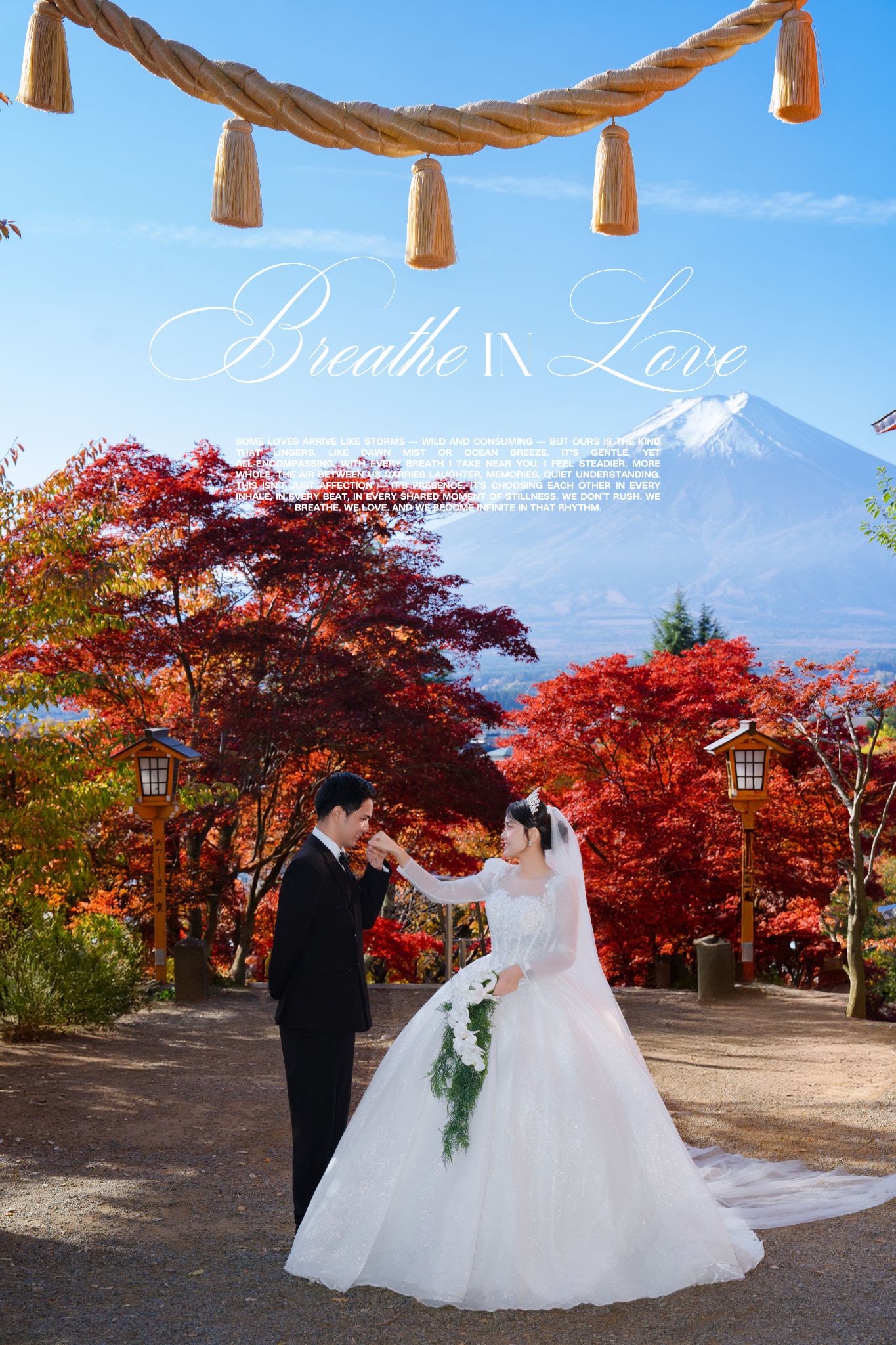 UNMEI Studio Tokyo – 愛は富士に出会う の撮影写真