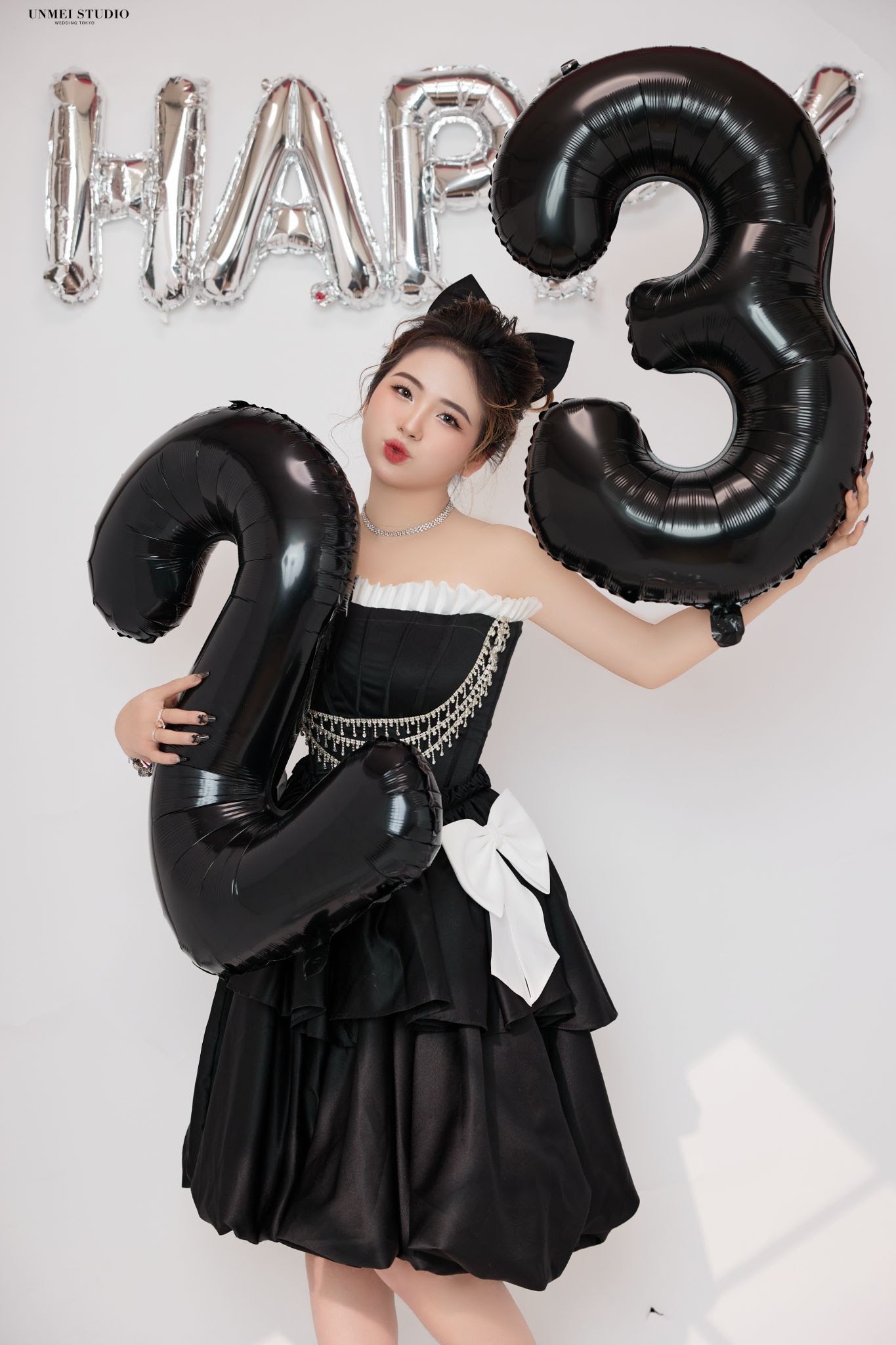 UNMEI Studio Tokyo – 黒ドレス の撮影写真