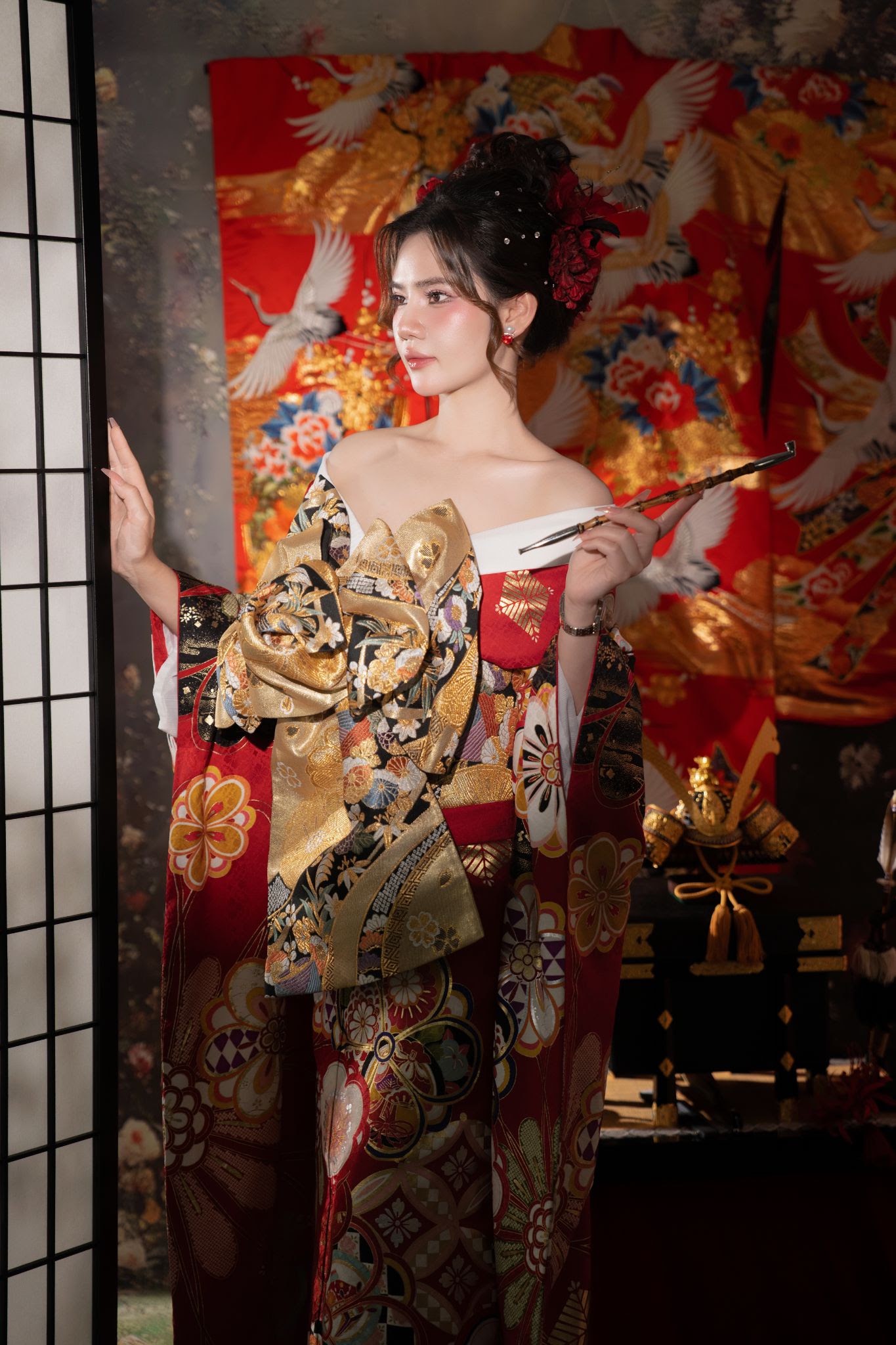 UNMEI Studio Tokyo – 花魁 美と刃 の撮影写真