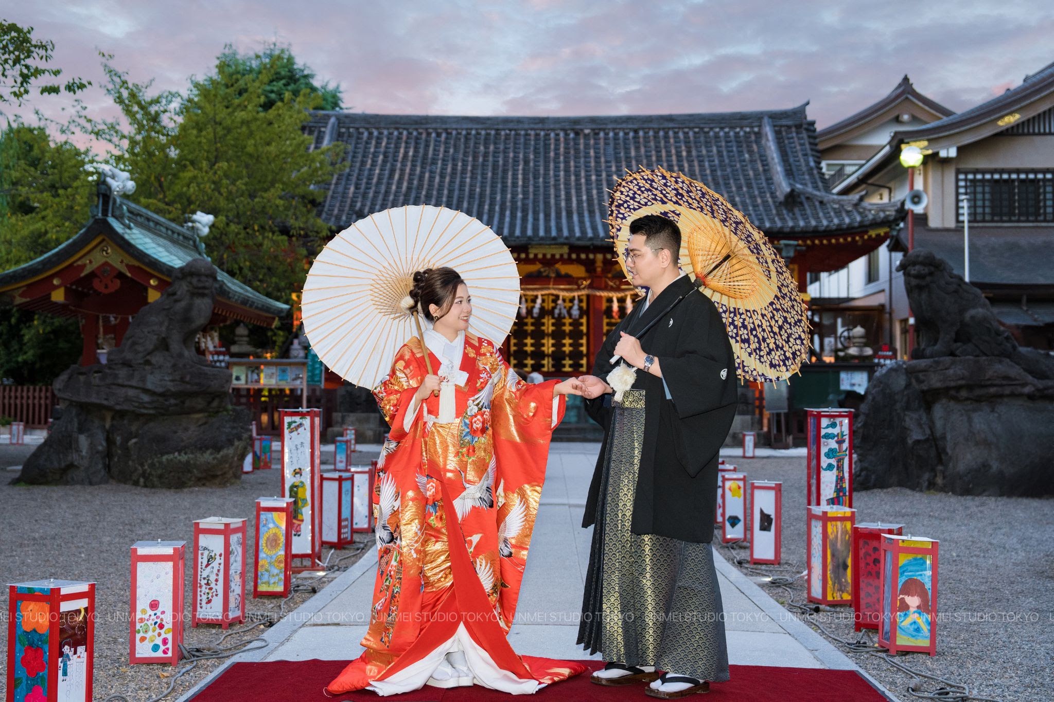 UNMEI Studio Tokyo – 赤打掛 の撮影写真
