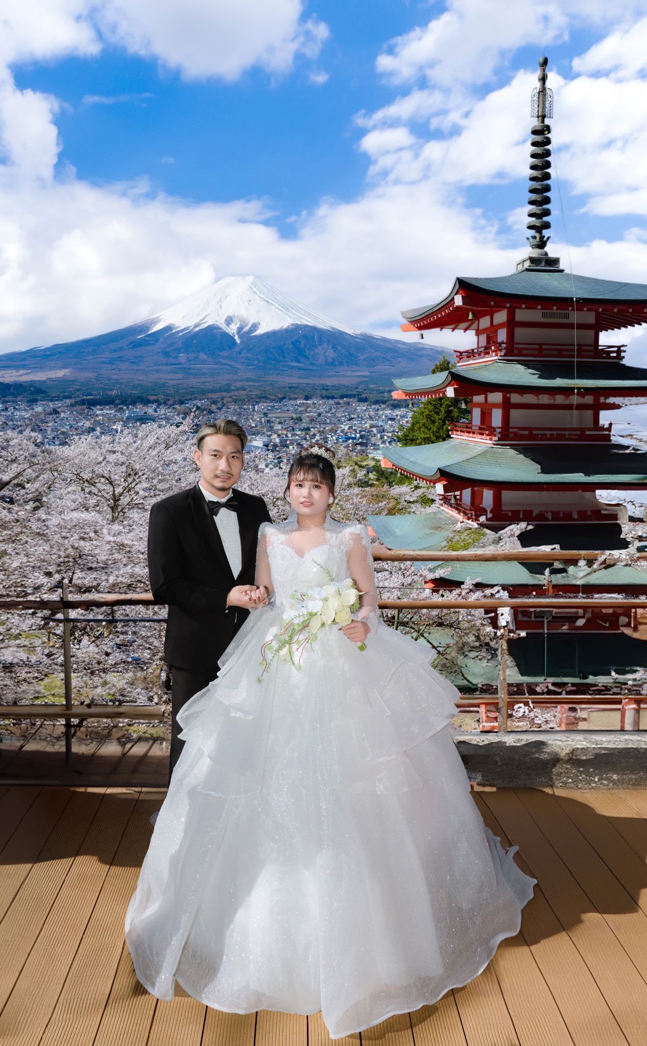 UNMEI Studio Tokyo – 富士山の桜 の撮影写真