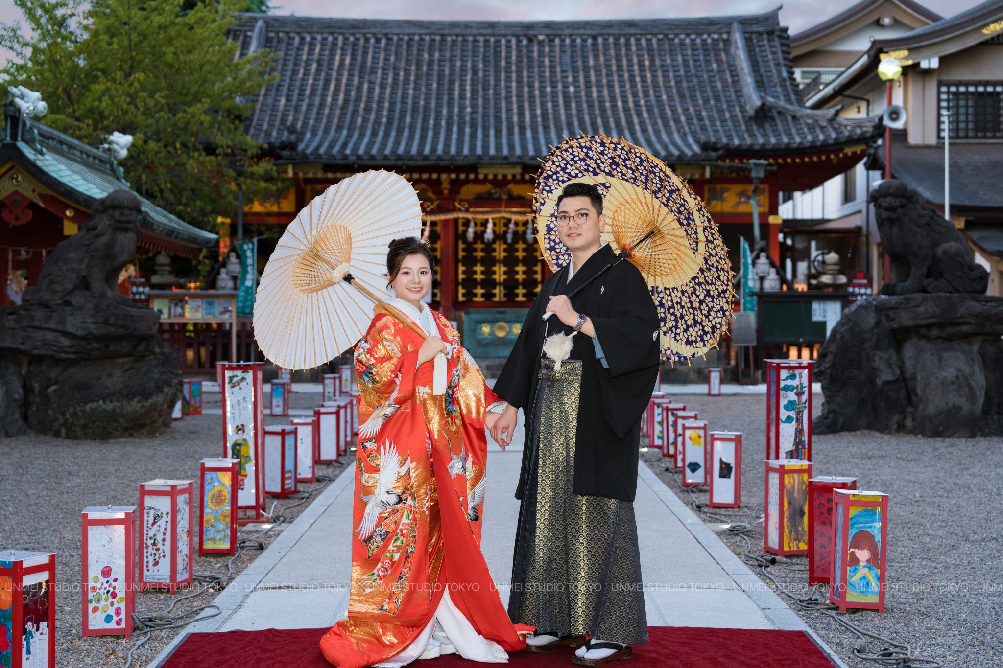 UNMEI Studio Tokyo – 赤打掛 の撮影写真