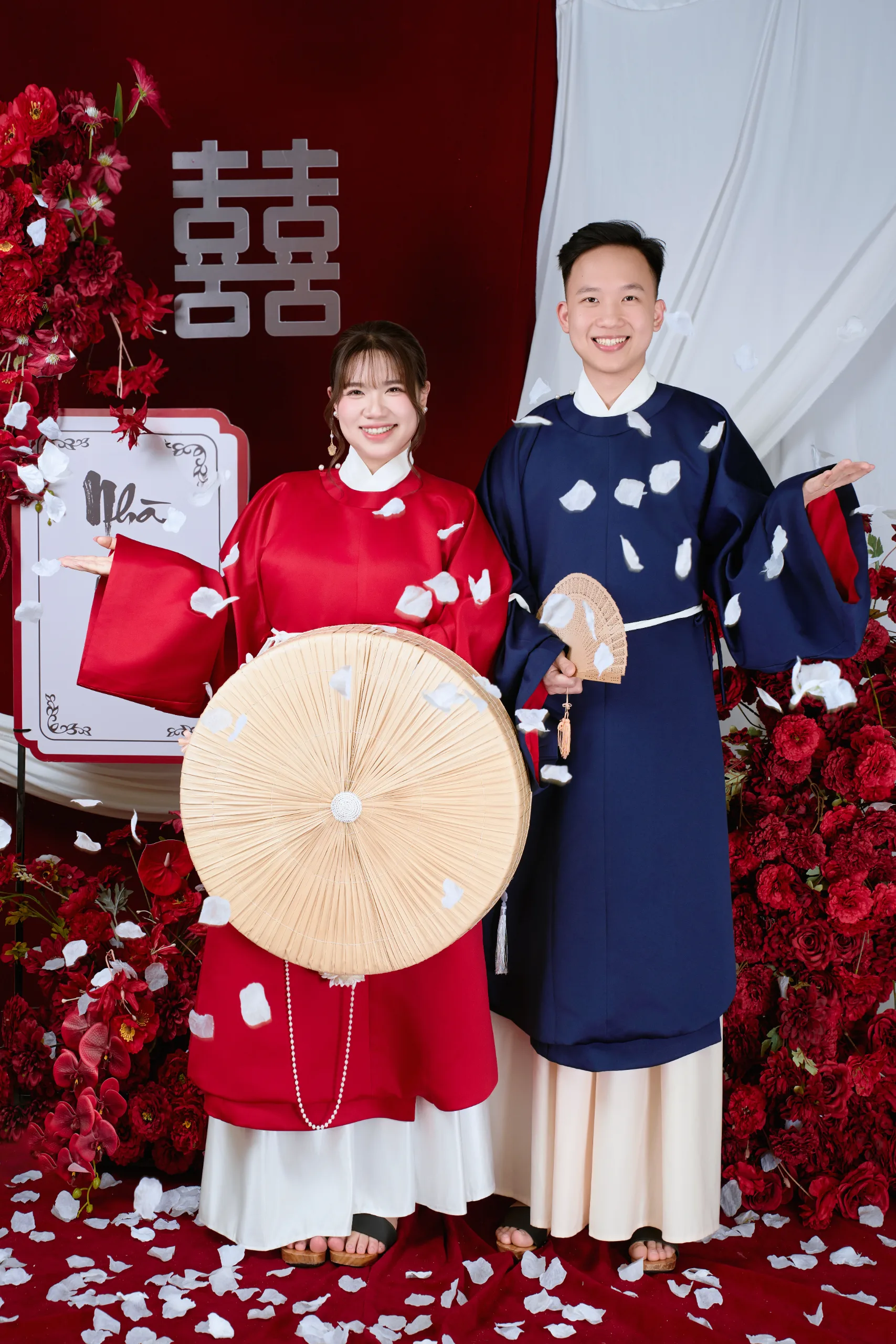 ST-26 Couple Áo Viên Lĩnh Studio