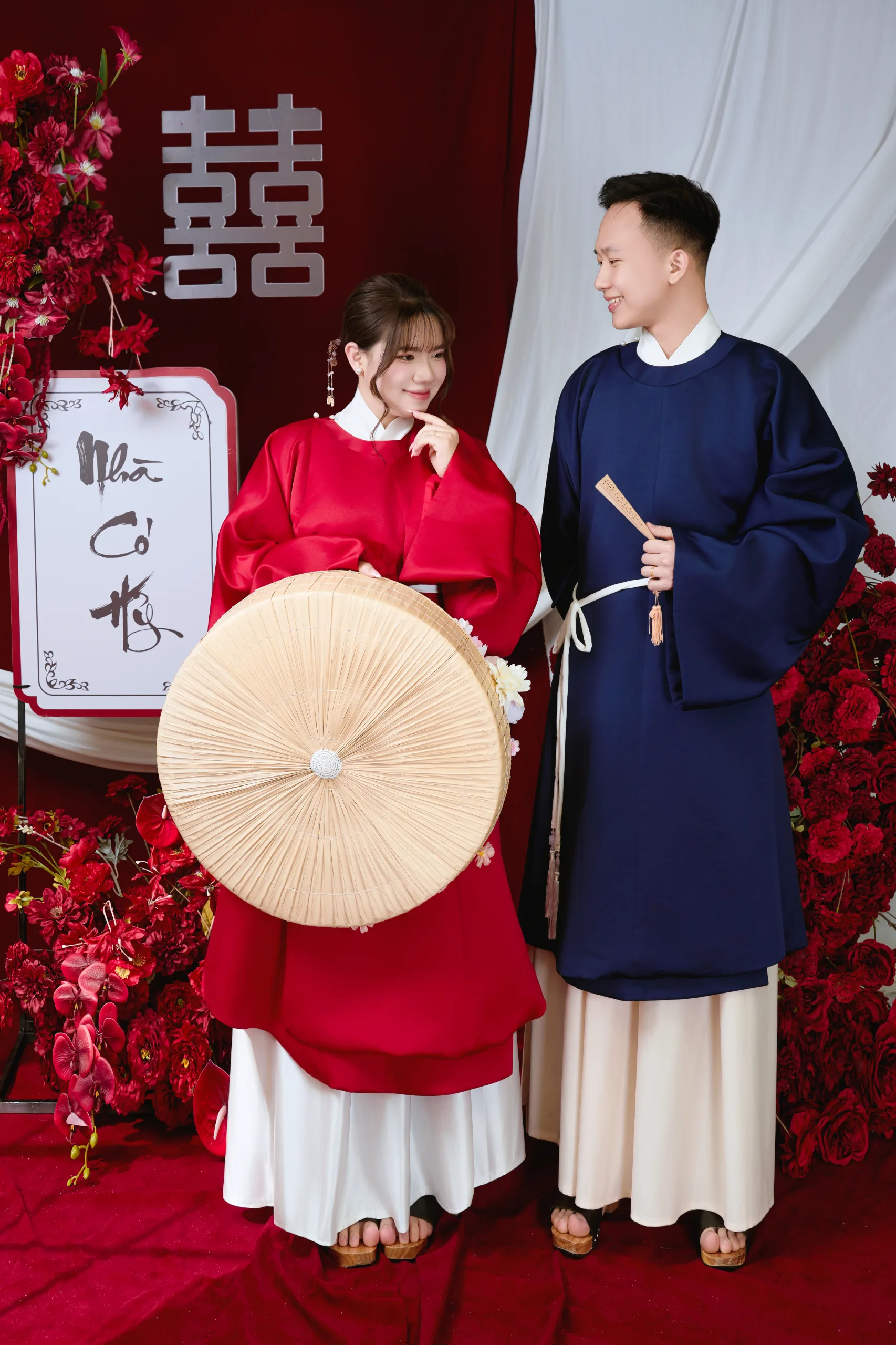 ST-26 Couple Áo Viên Lĩnh Studio