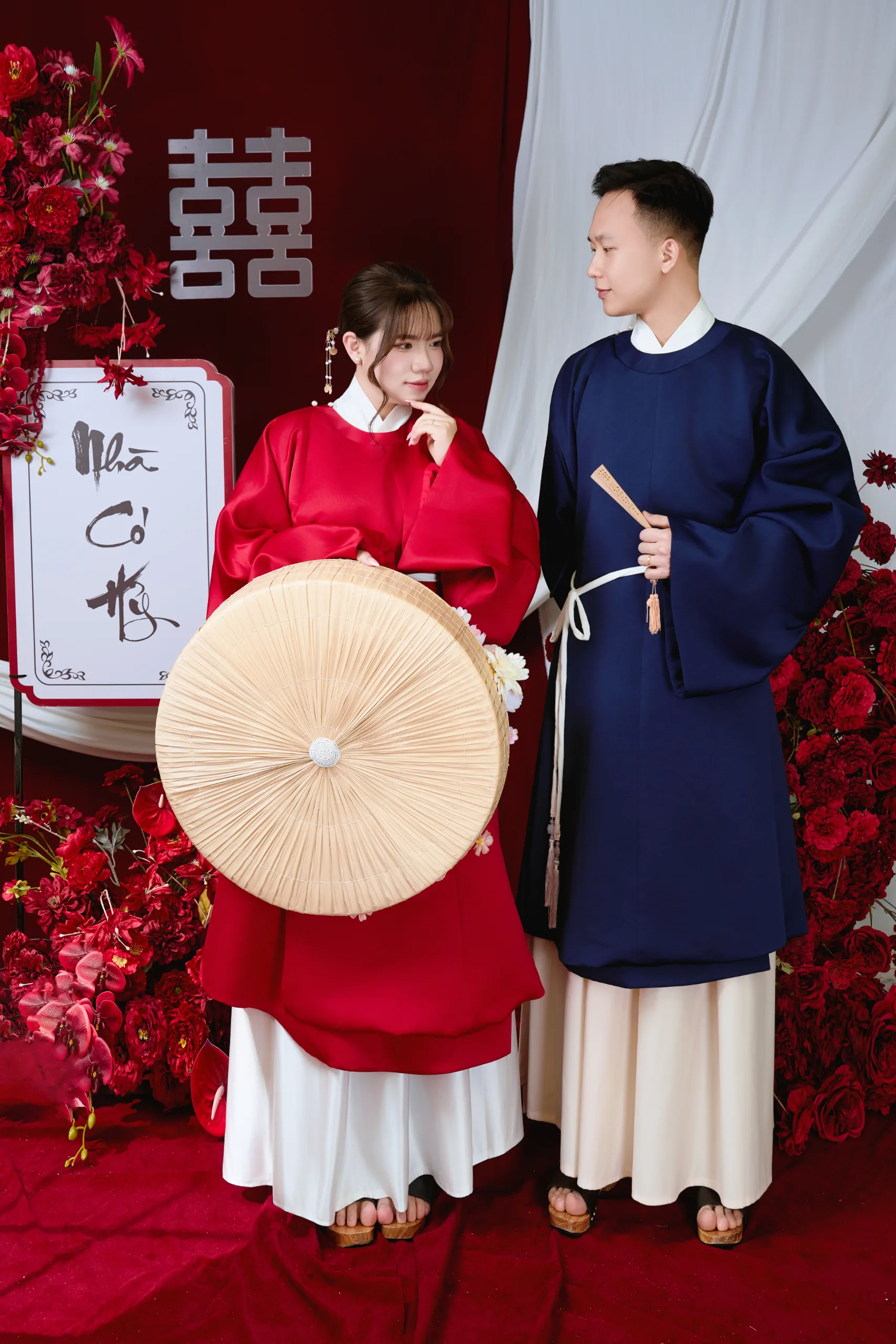 ST-26 Couple Áo Viên Lĩnh Studio