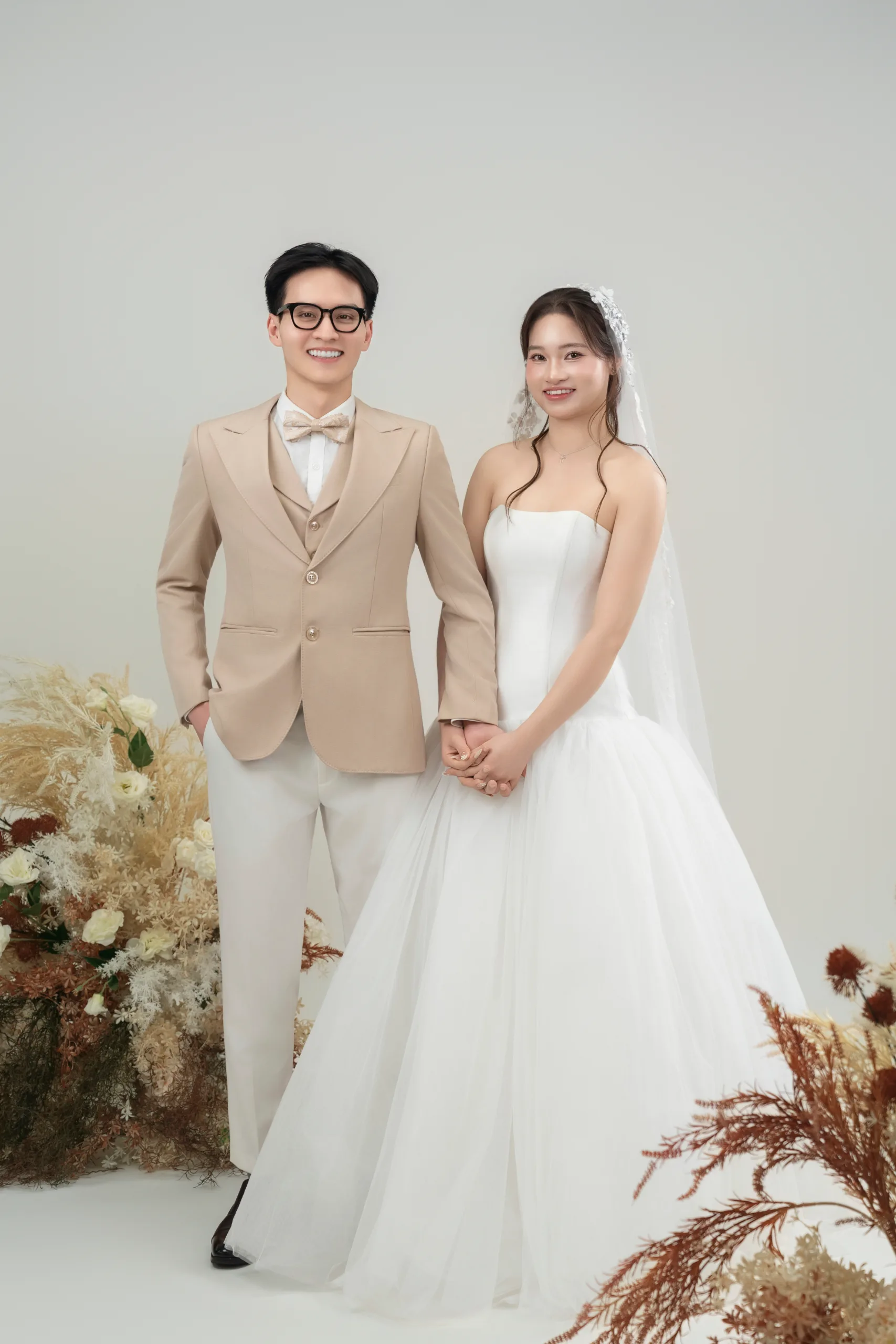 ST-03 PHÔNG TRẮNG & HOA CỎ KHÔ