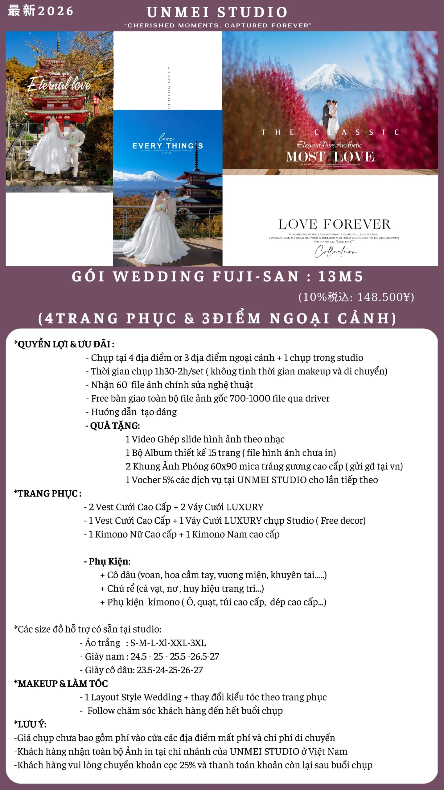 GÓI CHỤP PHÚ SỸ
