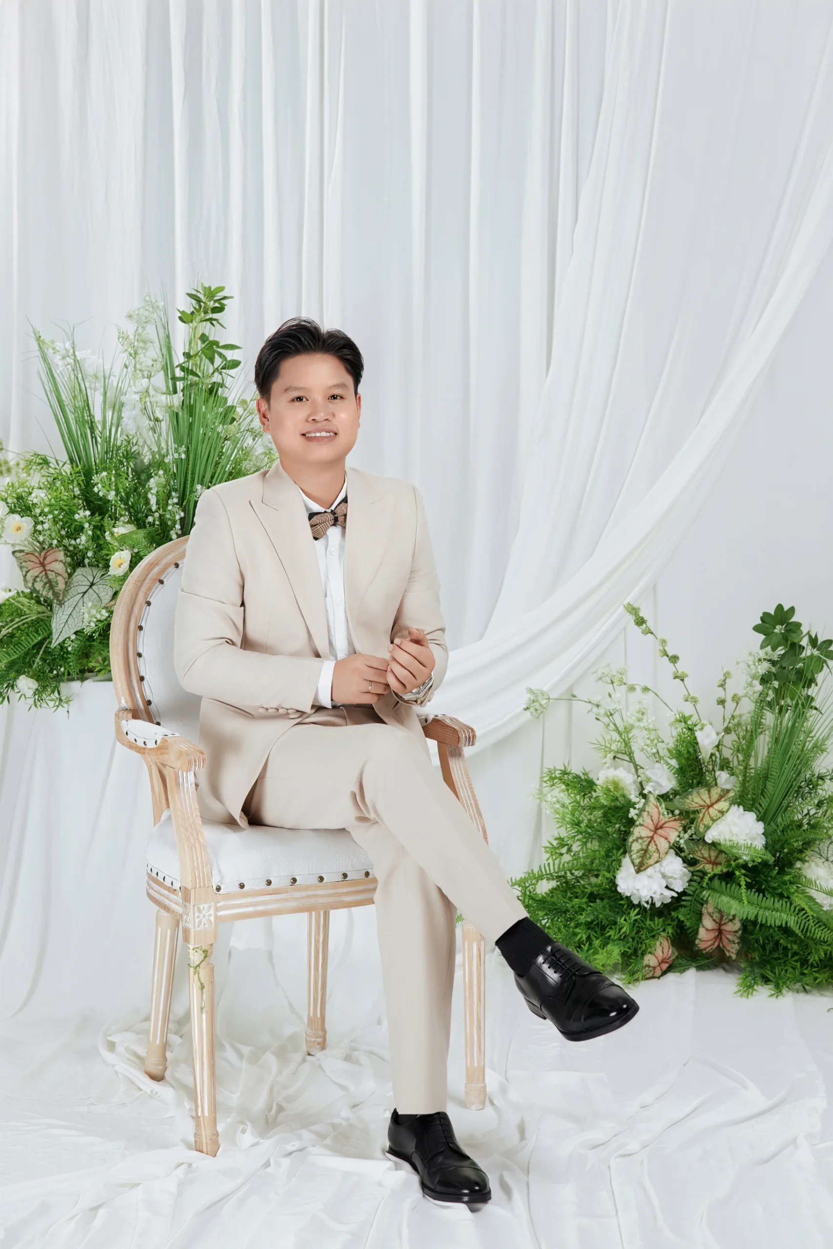 ST-12 LỤA TRẮNG HÀN QUỐC LÃNG MẠN