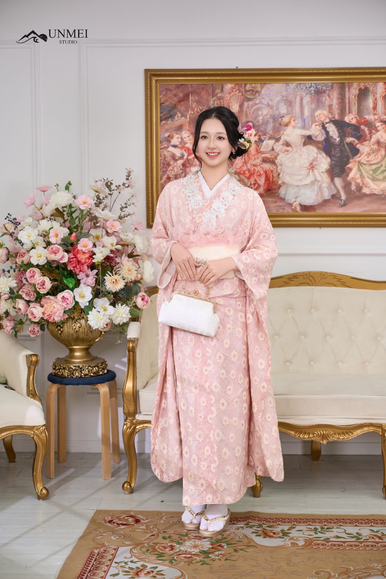 UNMEI Studio Tokyo – レース着物 の撮影写真