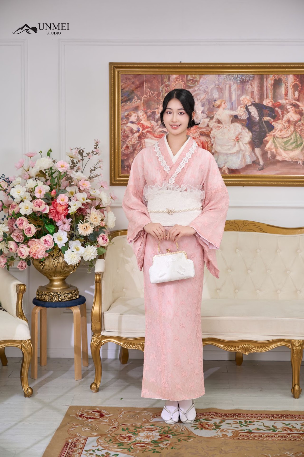UNMEI Studio Tokyo – レース着物 の撮影写真