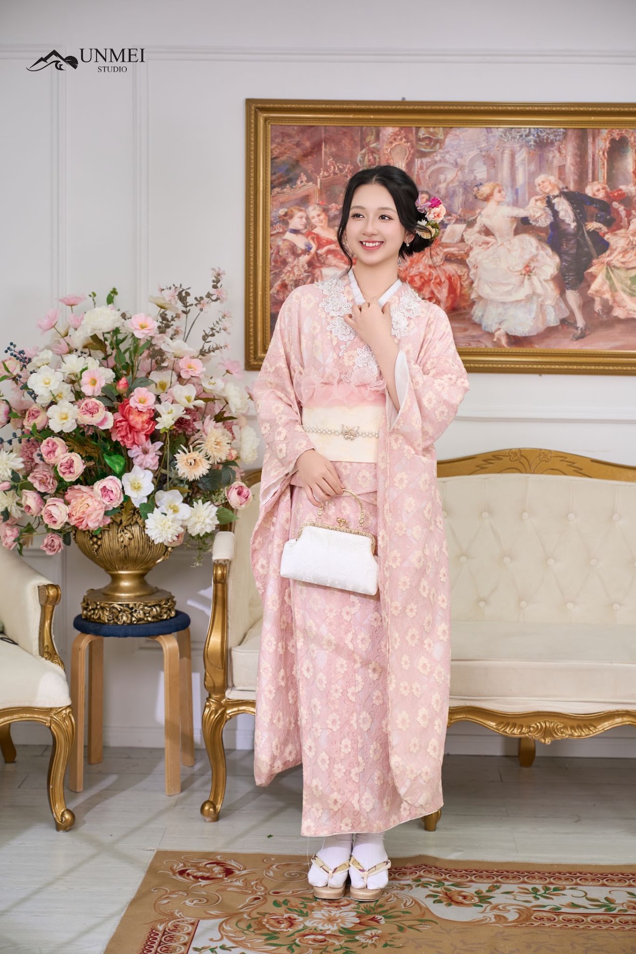 UNMEI Studio Tokyo – レース着物 の撮影写真