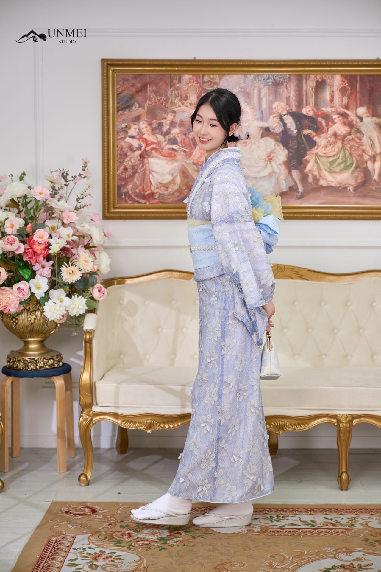 UNMEI Studio Tokyo – レース着物 の撮影写真