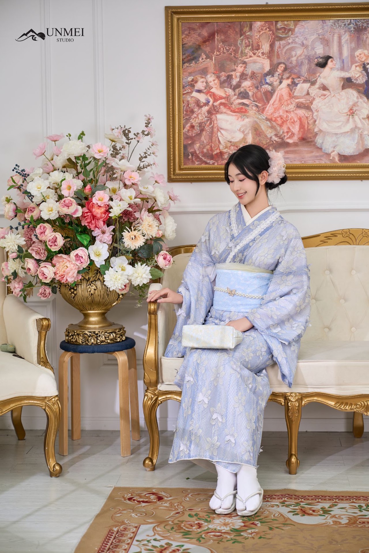 UNMEI Studio Tokyo – レース着物 の撮影写真