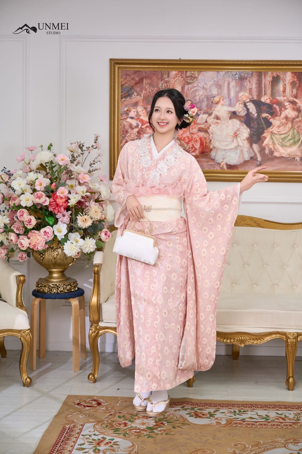 UNMEI Studio Tokyo – レース着物 の撮影写真