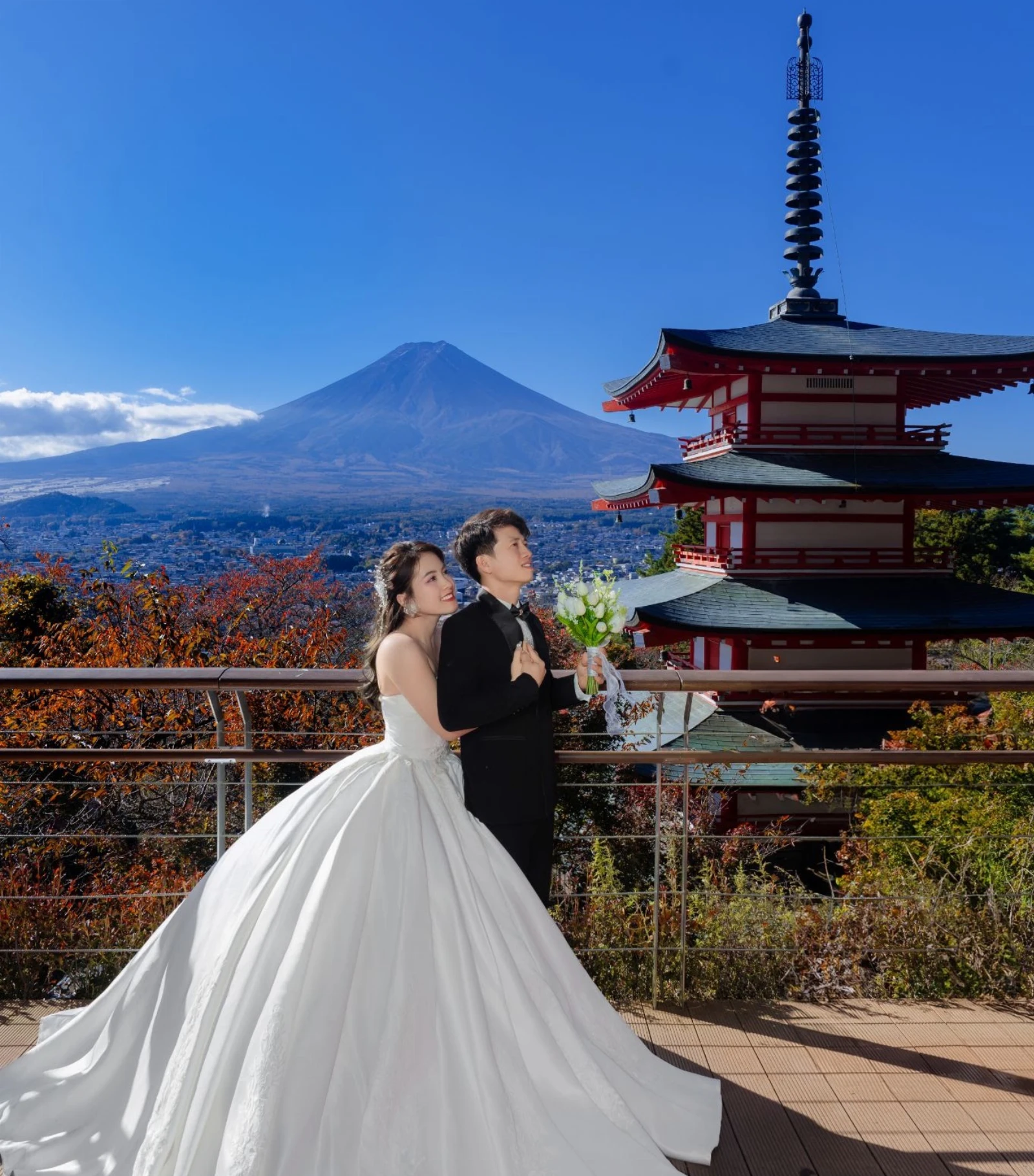UNMEI Studio Tokyo – 富士山でウェディングのコース の撮影写真